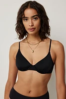 Ardene Triangle Bikini Top with Underwire in | Size | Polyester/Nylon/Elastane | Microfiber