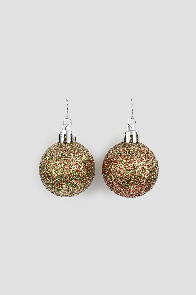 Ardene Large Ornament Earrings in Gold | Stainless Steel