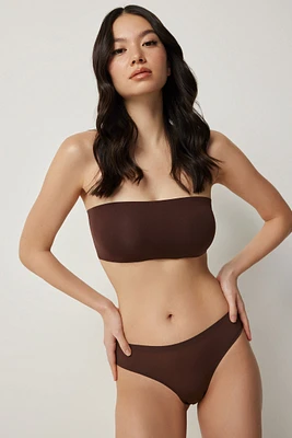 Ardene Invisible Cheeky Panty Panty in | Size | Nylon/Elastane | Microfiber