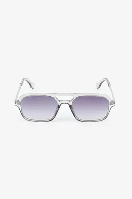 Ardene Man Grey Aviator Sunglasses For Men