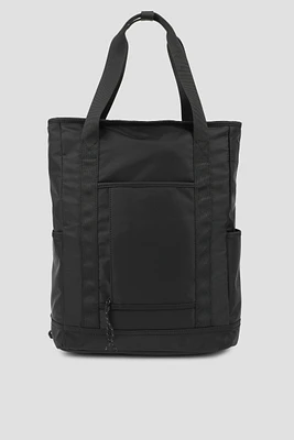 Ardene 2-Way Nylon Tote Bag in Black | Polyester/Nylon | Eco-Conscious