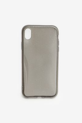 Ardene Glitter iPhone XR Case in Black