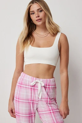 Ardene Seamless Crop Top Bralette in | Size | Nylon/Elastane | Eco-Conscious