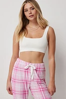 Ardene Seamless Crop Top Bralette in | Size | Nylon/Elastane | Eco-Conscious