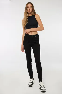 Ardene Comfy High Rise Jeggings in | Size | Polyester/Spandex/Cotton