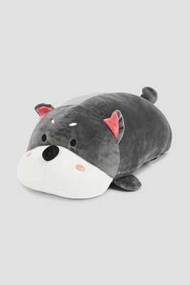 Ardene Kids Dog Plush in Grey