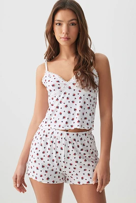 Ardene Printed Super Soft PJ Set in | Size | Polyester/Spandex | Eco-Conscious