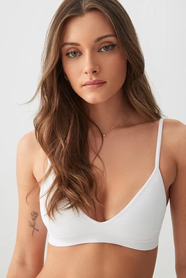 Ardene Seamless Triangle Bralette in | Size | Nylon/Elastane | Microfiber