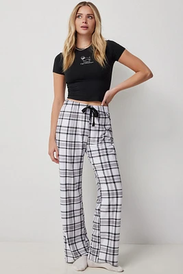 Ardene Flared PJ Pants in | Size | Polyester/Spandex | Eco-Conscious