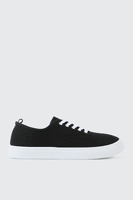 Ardene Low Top Canvas Sneakers in | Size | Eco-Conscious