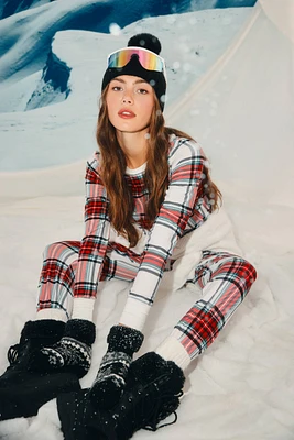 Ardene Skinny Jogger PJ Set in | Size | Polyester/Elastane | Eco-Conscious