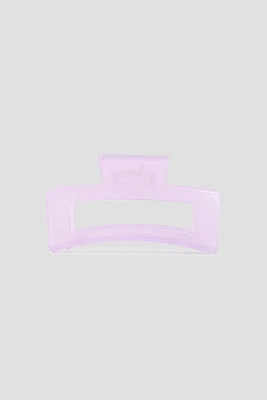 Ardene Large Cutout Hair Claw in Medium Purple