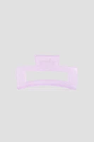 Ardene Large Cutout Hair Claw in Medium Purple