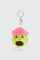 Ardene Kids Plushie Avocado Charm in Light Green