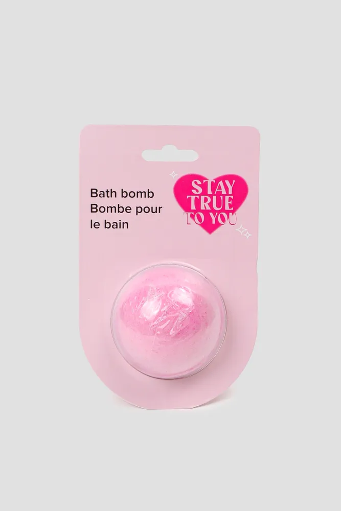 Ardene Bath Bomb in Light Pink