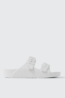 Ardene Two-Strap Sandals in | Size | Eco-Conscious