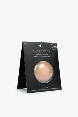 Ardene Invisible Silicone Pasties in Beige