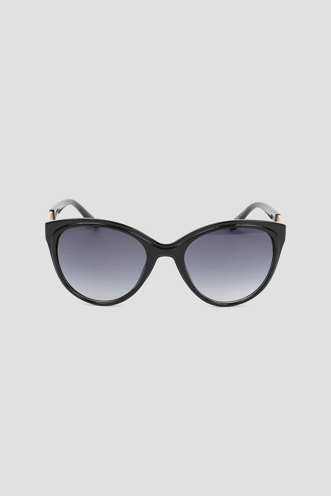 Ardene Cat Eye Sunglasses in Black