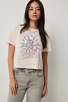 Ardene Barbie Baby T-Shirt in Light Pink | Size | Cotton