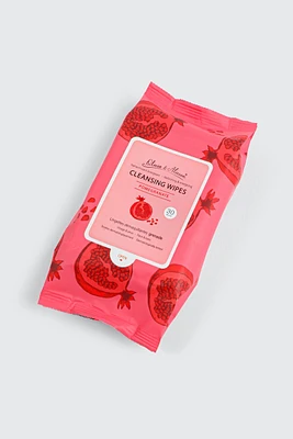 Ardene Pomegranate Makeup Wipes in Red