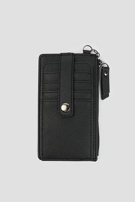 Ardene Faux Leather Cardholder in | Faux Leather/Polyester