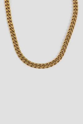 Ardene Man Stainless Steel Chunky Chain Necklace For Men in Gold