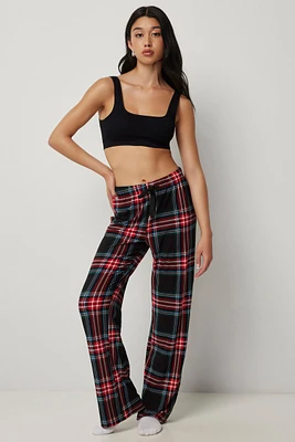 Ardene Flared PJ Pants | Size | Polyester/Elastane | Eco-Conscious