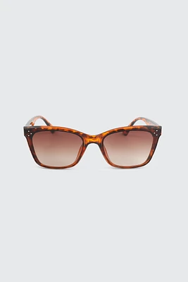 Ardene Square Sunglasses in Brown