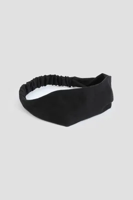 Ardene Soft Knit Headwrap in Black