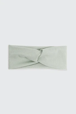 Ardene Twist Headwrap in Light Green | Polyester