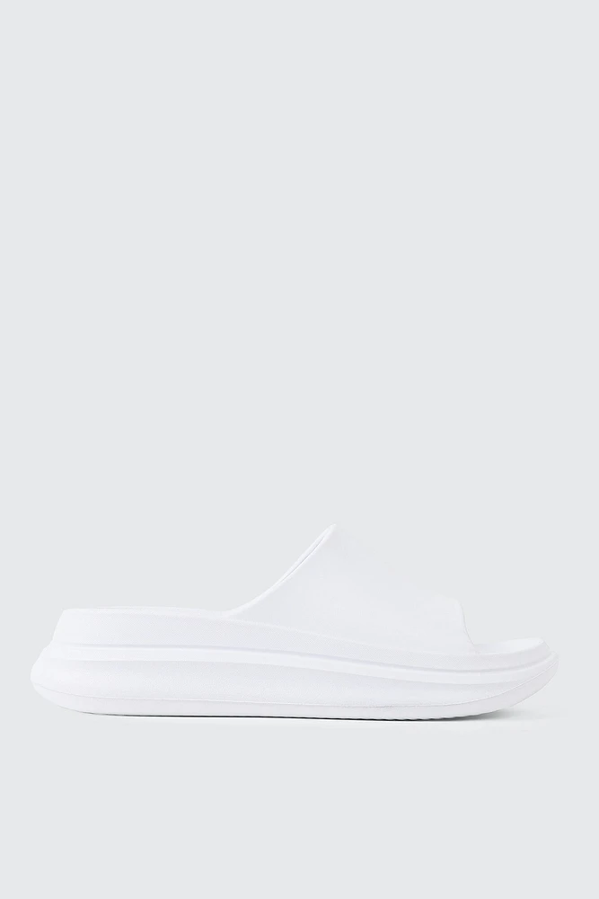Ardene Thick Sole Slides in | Size