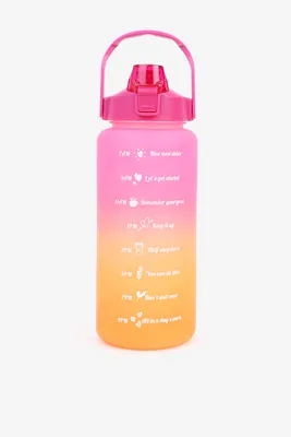Ardene 2L Gradient Water Bottle in Pink