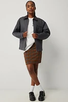 Ardene Mini Pencil Skirt in Brown | Size | Polyester/Spandex/Viscose