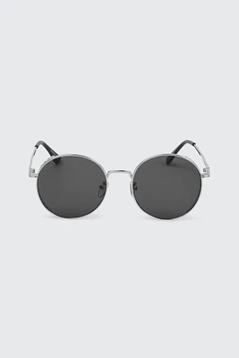 Ardene Silver Round Sunglasses