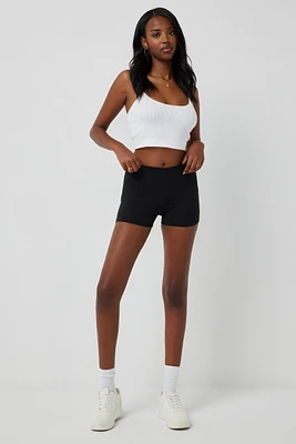 Ardene Basic Mini Biker Shorts in | Size | Polyester/Elastane | Eco-Conscious