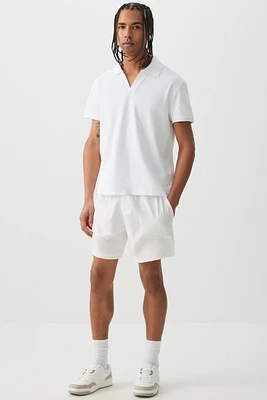 Ardene Man Athletic Shorts For Men in White | Size | Polyester/Spandex