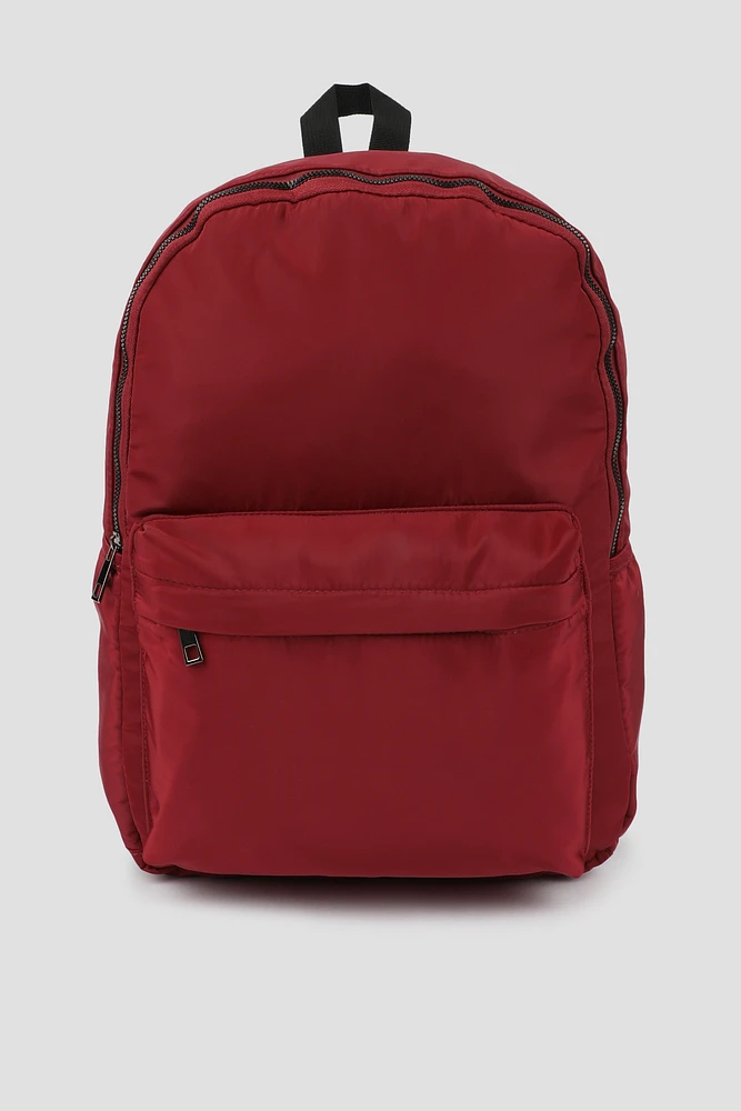 Ardene Canvas Backpack in | Polyester | Eco-Conscious