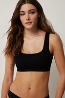 Ardene Seamless Crop Top Bralette in | Size | Nylon/Elastane | Eco-Conscious