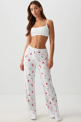 Ardene Super Soft Flare PJ Pants in | Size | Polyester/Elastane | Eco-Conscious