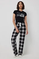 Ardene Super Soft Straight Leg PJ Pants in | Size | Polyester/Elastane | Eco-Conscious