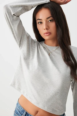 Ardene Crop Boxy Dolman T-Shirt in | Size | Cotton/Elastane | Eco-Conscious