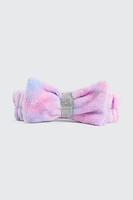 Ardene Kids Rhinestone Bow Spa Headband in Lilac | Polyester