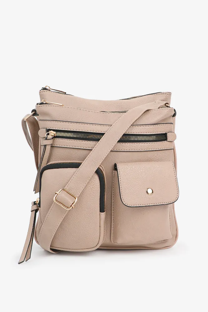 Small Crossbody Purse Handbag Multifunction Shoulder Bag Phone Purse Girls  Ladies Casual Messenger Bag(Beige) - Walmart.com