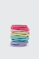 Ardene Kids 24-Pack Colorful Hair Ties