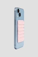 Ardene Suction Phone Holder in Light Pink