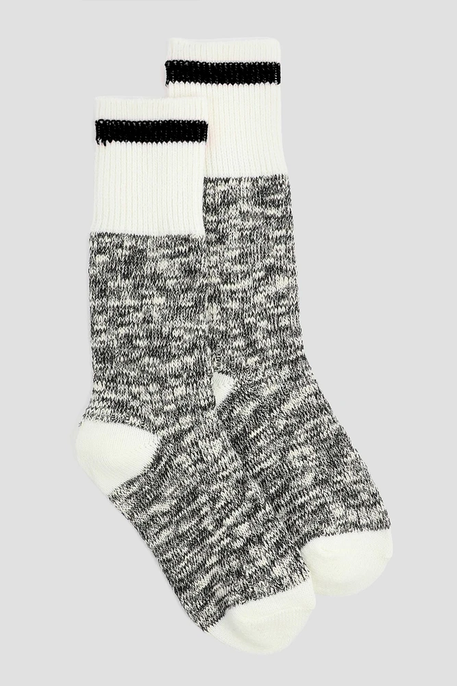 Ardene Cabin Style Boot socks in | Polyester/Cotton/Elastane