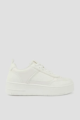 Ardene Platform Sneakers in | Size | Faux Leather