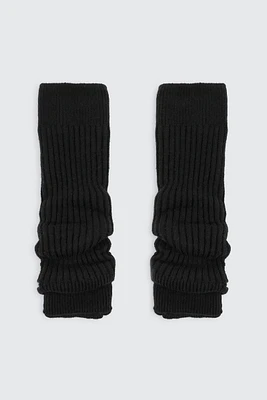 Ardene Ribbed Leg Warmers in | Polyester/Polyamide