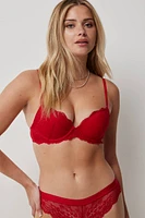 Ardene Lace Push Up Bra in | Size | Nylon/Elastane