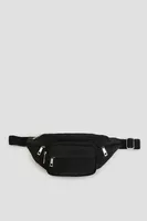 Ardene Nylon Fanny Pack with Multiple Pockets in | 100% Recycled Polyester | Eco-Conscious